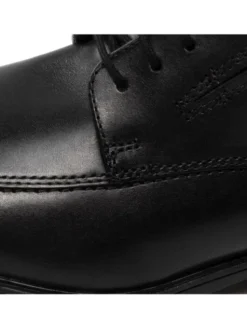 Clarks Półbuty Tilden Walk 261103107 Czarny