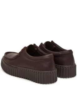 Clarks Półbuty Torhill Bee 26327768 Brązowy ciemny