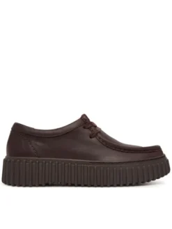 Clarks Półbuty Torhill Bee 26327768 Brązowy ciemny