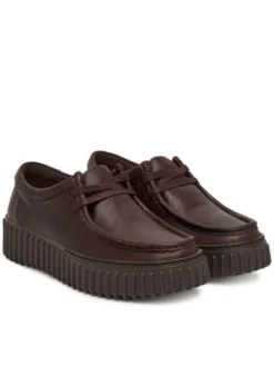Clarks Półbuty Torhill Bee 26327768 Brązowy ciemny