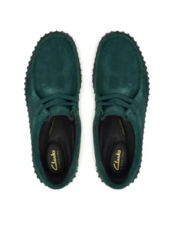 Clarks Półbuty Torhill Bee 26327769 Zielony