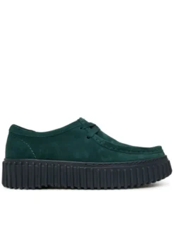 Clarks Półbuty Torhill Bee 26327769 Zielony