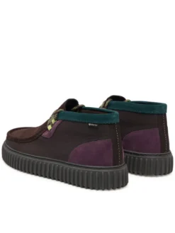 Clarks Półbuty Torhill Hi GTX GORE-TEX 26327980 Brązowy