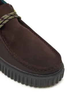 Clarks Półbuty Torhill Hi GTX GORE-TEX 26327980 Brązowy