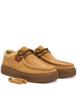 Clarks Półbuty Torhill Lo 26327293 Brązowy jasny