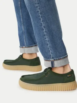 Clarks Półbuty Torhill Lo 26186160 Zielony