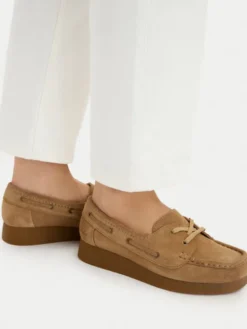 Clarks Półbuty WallabeeEVOSea 26186339 Brązowy