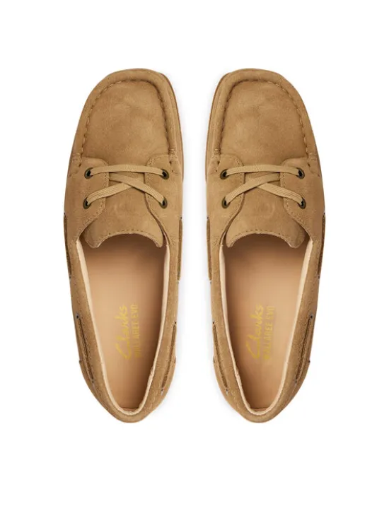 Clarks Półbuty WallabeeEVOSea 26186339 Brązowy