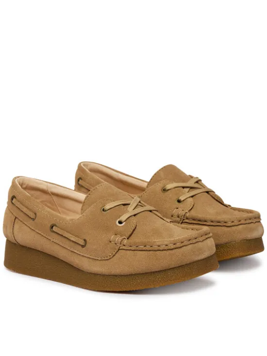 Clarks Półbuty WallabeeEVOSea 26186339 Brązowy