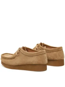 Clarks Półbuty WallabeeEvoSh 261747474 Beżowy