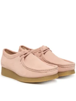 Clarks Półbuty WallabeeEVOSh 26186342 Różowy