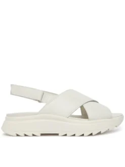 Clarks Sandały DashLite Wish 26186583 Biały