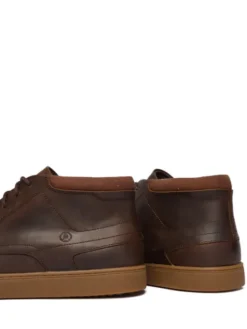 Clarks Trzewiki Lydford Mid 26327459 Brązowy ciemny