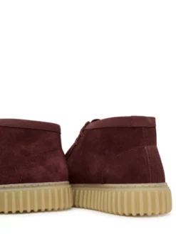 Clarks Trzewiki Torhill Hi 26183423 Bordowy