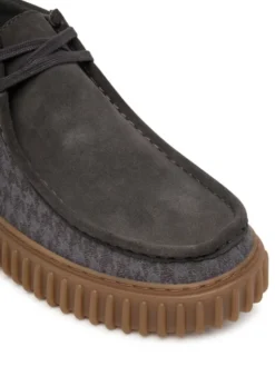 Clarks Trzewiki Torhill Hi 26183426 Szary