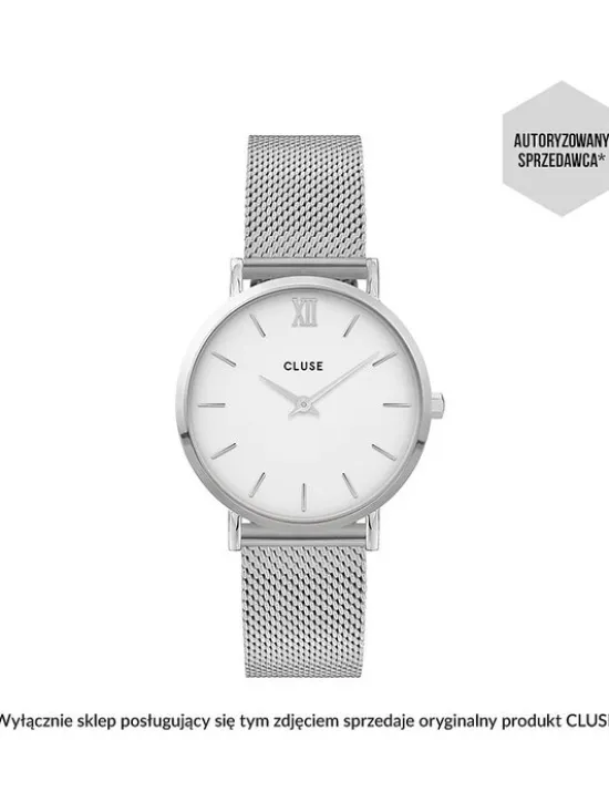 Cluse Zegarek CW0101203002 Srebrny