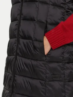 CMP Bezrękawnik 34K0316 Czarny Regular Fit