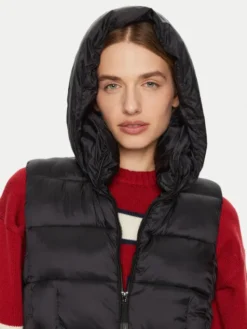CMP Bezrękawnik 34K0316 Czarny Regular Fit