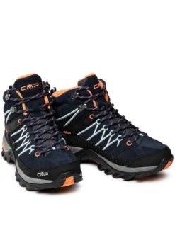 CMP Trekkingi Rigel Mid Wmn Trekking Shoes Wp 3Q12946 Granatowy
