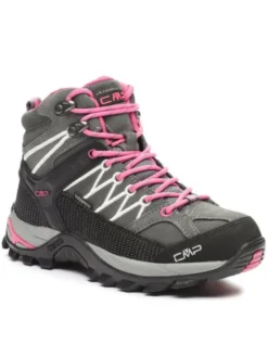 CMP Trekkingi Rigel Mid Wmn Trekking Shoes Wp 3Q12946 Szary
