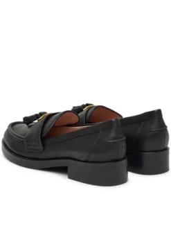 Coccinelle Loafersy Beat Selleria E4 QF5 16 04 01 Czarny