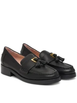 Coccinelle Loafersy Beat Selleria E4 QF5 16 04 01 Czarny