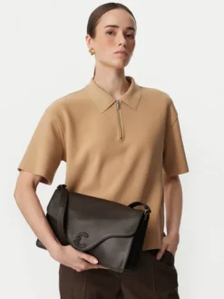 Coccinelle Torebka VJF Coccinelle C-Me Softy Smo E1 VJF 12 01 01 Khaki