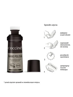 Coccine Nabłyszczacz Nano Polish 55/30/75/02/Z/V4 Czarny