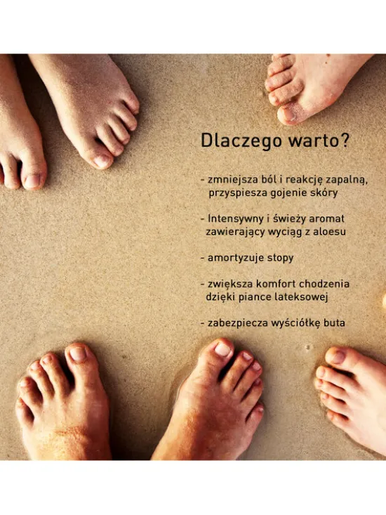 Coccine Wkładki Aloe Vera Brązowy