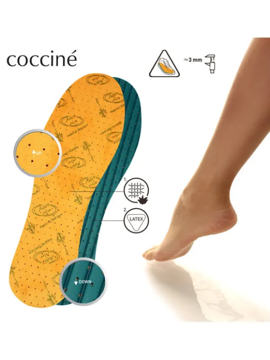 Coccine Wkładki Aloe Vera Brązowy