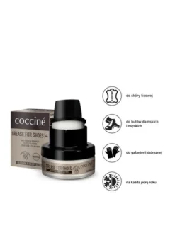 Coccine Wosk do obuwia Grease For Shoes 55/29/50/02/A/v4 Czarny