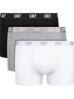 Cristiano Ronaldo CR7 Komplet bokserek Basic Trunk 3Pack 8100-49-633 Kolorowy