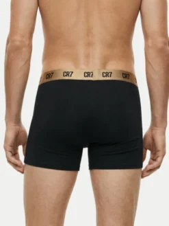 Cristiano Ronaldo CR7 Komplet bokserek Basic 8123-49 Czarny