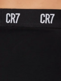 Cristiano Ronaldo CR7 Komplet slipów Main Basic Brief 3-Pack 8100-66-900 Czarny