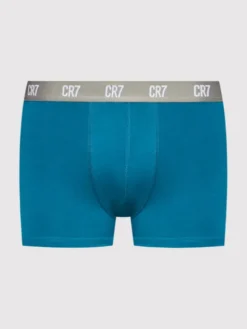 Cristiano Ronaldo CR7 Komplet bokserek Basic Trunk 3-Pack 8100-49-2717 Niebieski