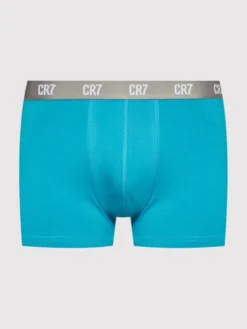 Cristiano Ronaldo CR7 Komplet bokserek Basic Trunk 3-Pack 8100-49-2717 Niebieski