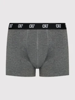 Cristiano Ronaldo CR7 Komplet bokserek Basic Trunk 5-Pack 8106-49-2400 Szary