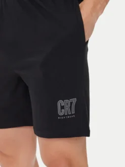 Cristiano Ronaldo CR7 Piżama 8730-41 Czarny Regular Fit