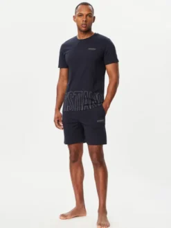 Cristiano Ronaldo CR7 Piżama 8730-41 Kolorowy Regular Fit