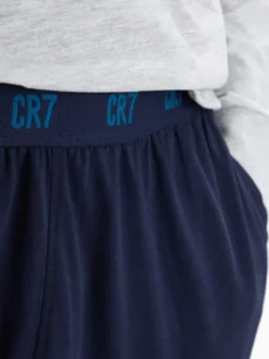 Cristiano Ronaldo CR7 Piżama 8730-42 Kolorowy Regular Fit