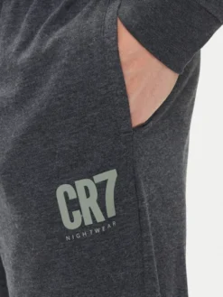 Cristiano Ronaldo CR7 Piżama 8730-42 Szary Regular Fit