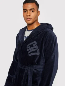 Cristiano Ronaldo CR7 Szlafrok 8740-93-490 Granatowy
