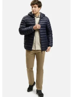 Cross Jeans Koszula 35620-017 Beżowy Regular Fit