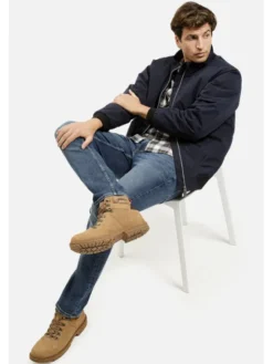 Cross Jeans Koszula 35614-306 Biały Regular Fit