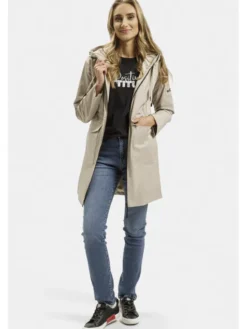 Cross Jeans Płaszcz przejściowy 81275-033 Beżowy