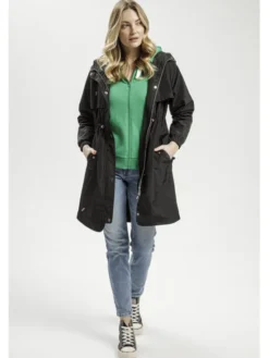 Cross Jeans Płaszcz przejściowy 81265-020 Czarny