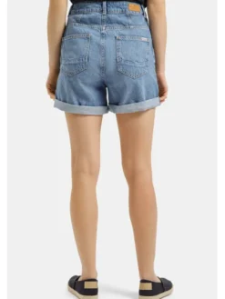 Cross Jeans Szorty jeansowe F 418-024 Niebieski