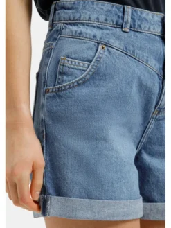 Cross Jeans Szorty jeansowe F 418-024 Niebieski