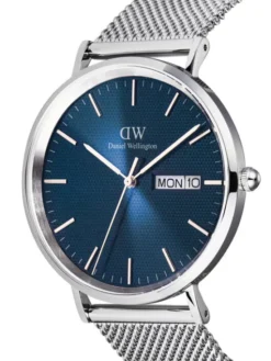 Daniel Wellington Zegarek Classic Day Display 40 DW00100833 Srebrny