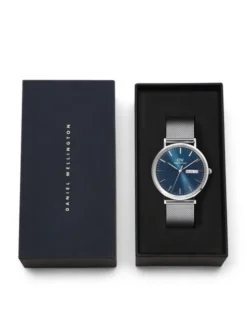 Daniel Wellington Zegarek Classic Day Display 40 DW00100833 Srebrny